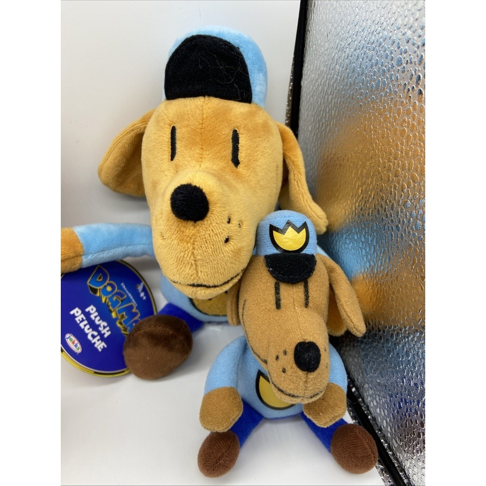 Jakks Pacific Dog Man Plush Set Petey the Cat DreamWorks 4 Piece Lot NWT - Picture 4 of 16
